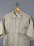 Half Sleeve Shirts Vintage Oversized Dome