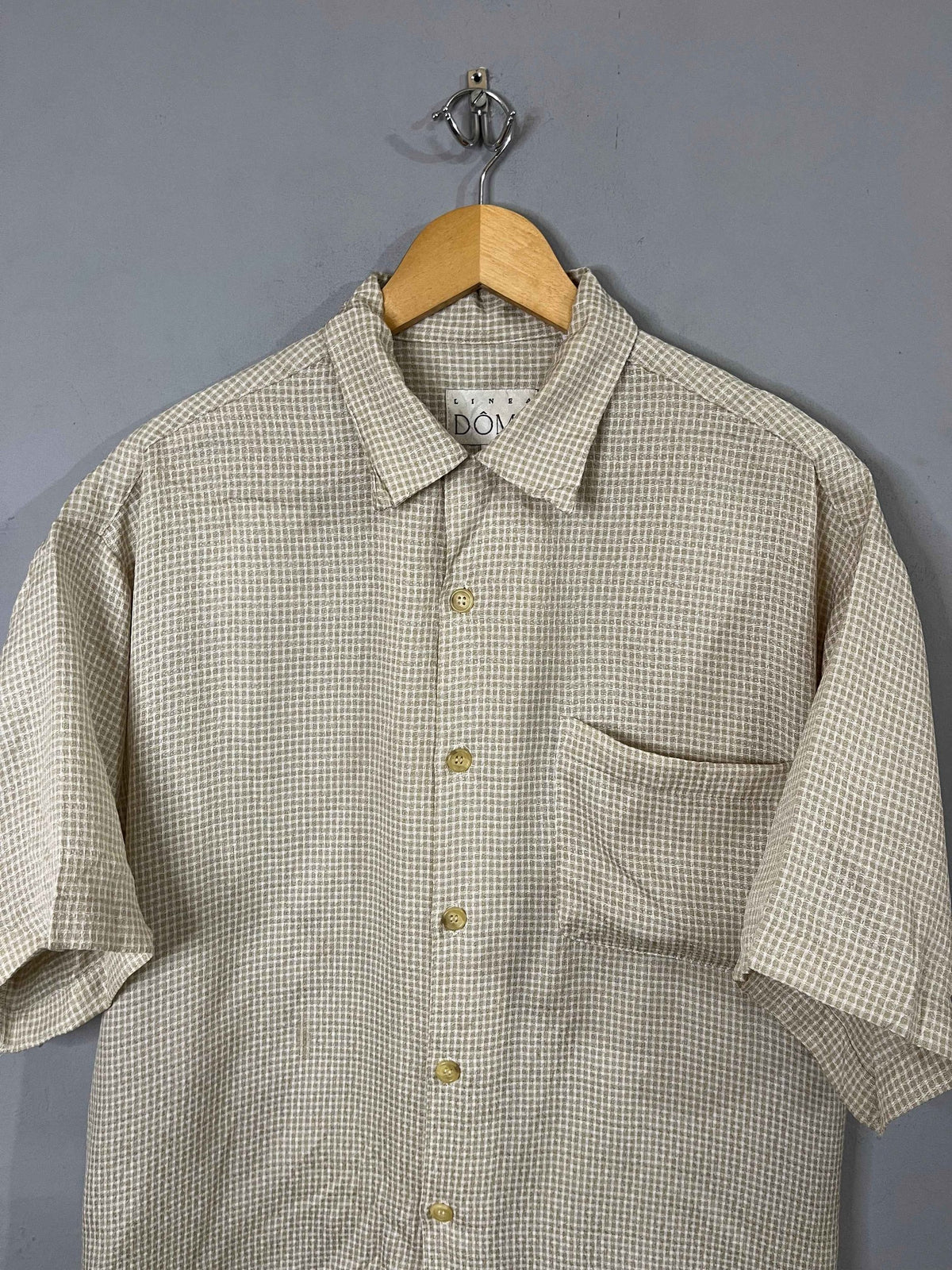 Half Sleeve Shirts Vintage Oversized Dome