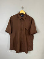 Half Sleeve Shirts Retro Distressed Ward Action