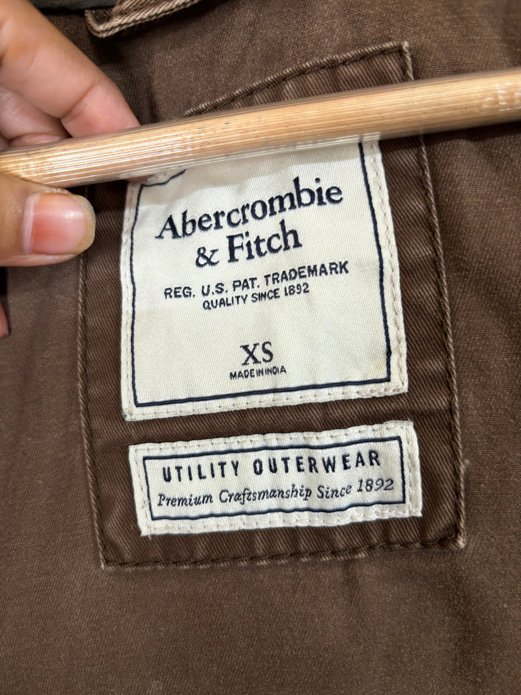 Jacket Vintage Oversized - Abercrombie s Fitch