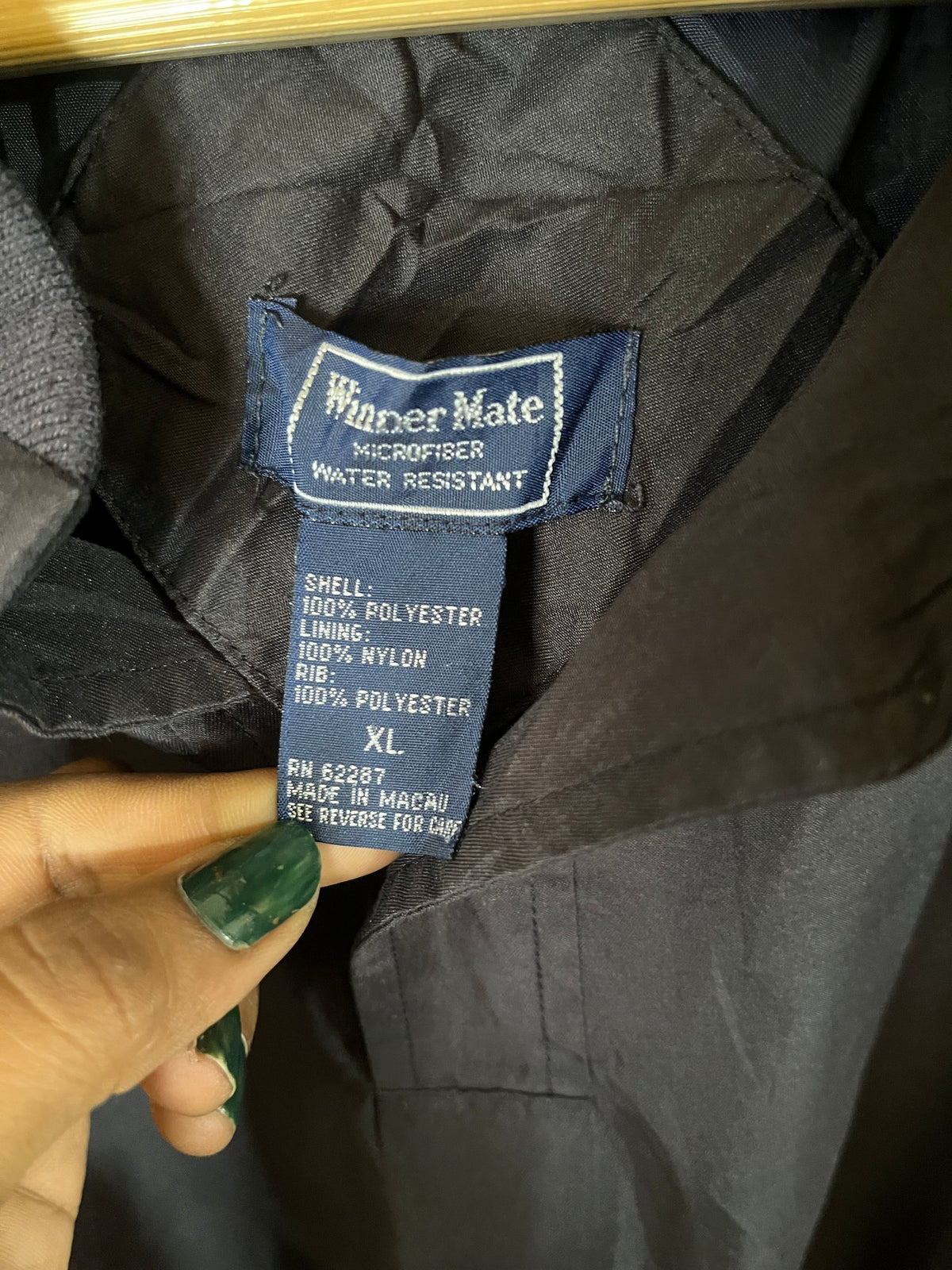 Windbreakers Vintage Streetwear Oversized Winner Mate