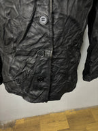 Leather Jackets Vintage Streetwear Heavy