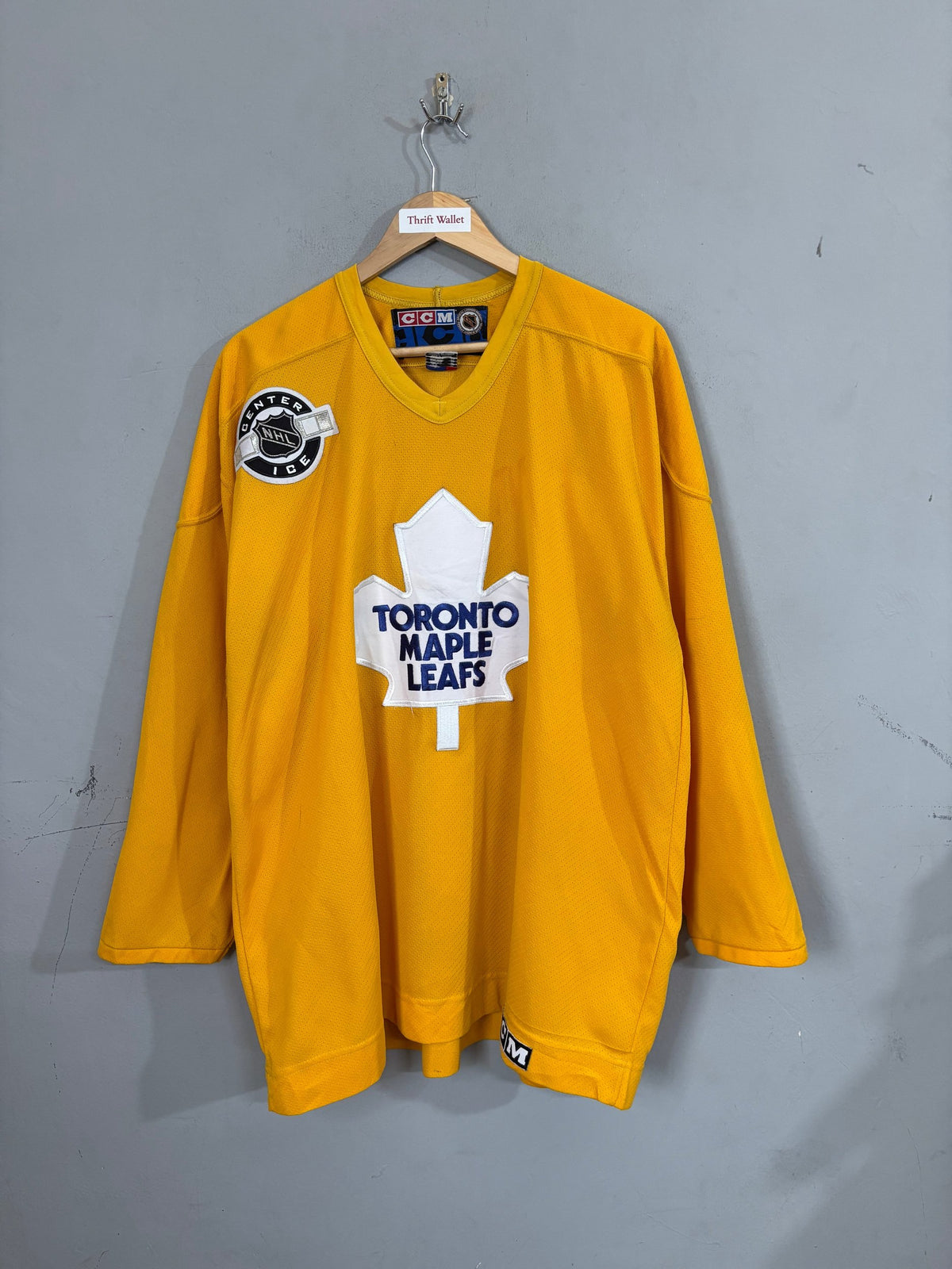 Ice Hockey Jerseys Vintage Y2K Oversized - Toronto Maple Leafs