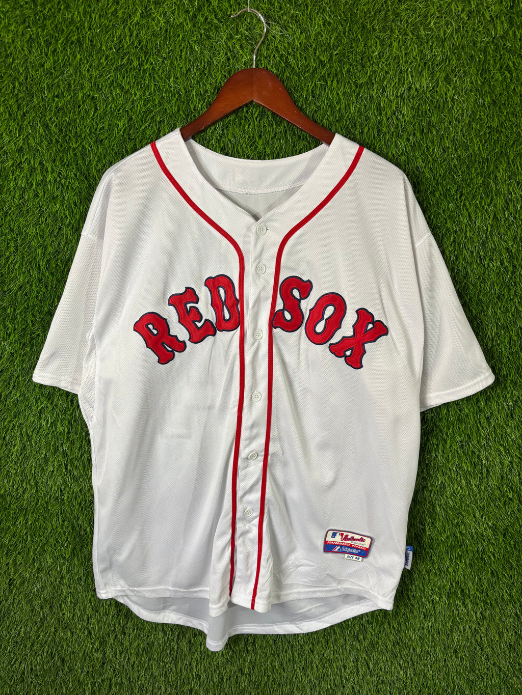 Baseball Jerseys Vintage Streetwear Red sox 34