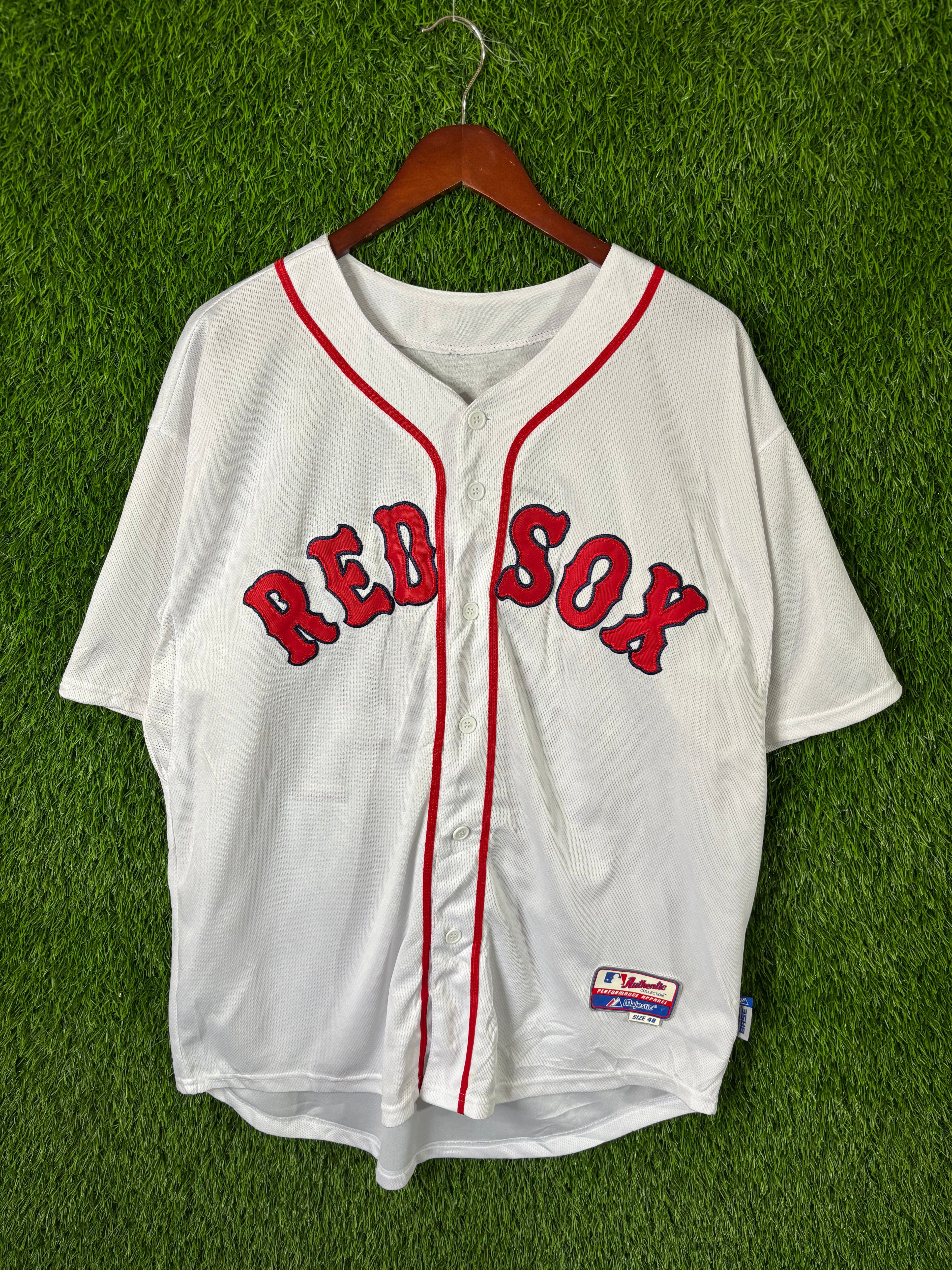 Baseball Jerseys Vintage Streetwear Red sox 34
