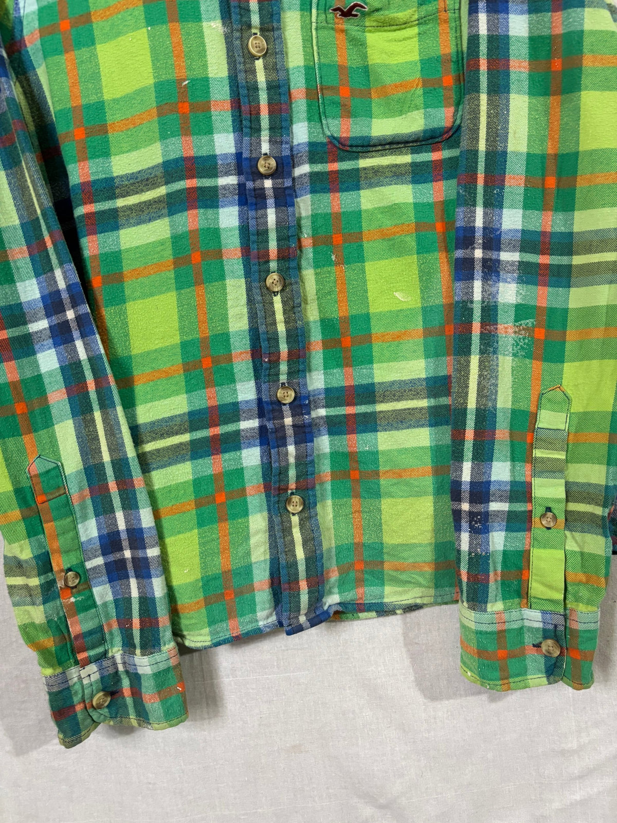 Flannel Shirt Vintage Streetwear Hollister