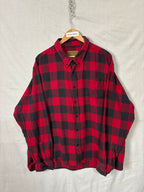 Flannel Shirt Vintage Streetwear - Clear water