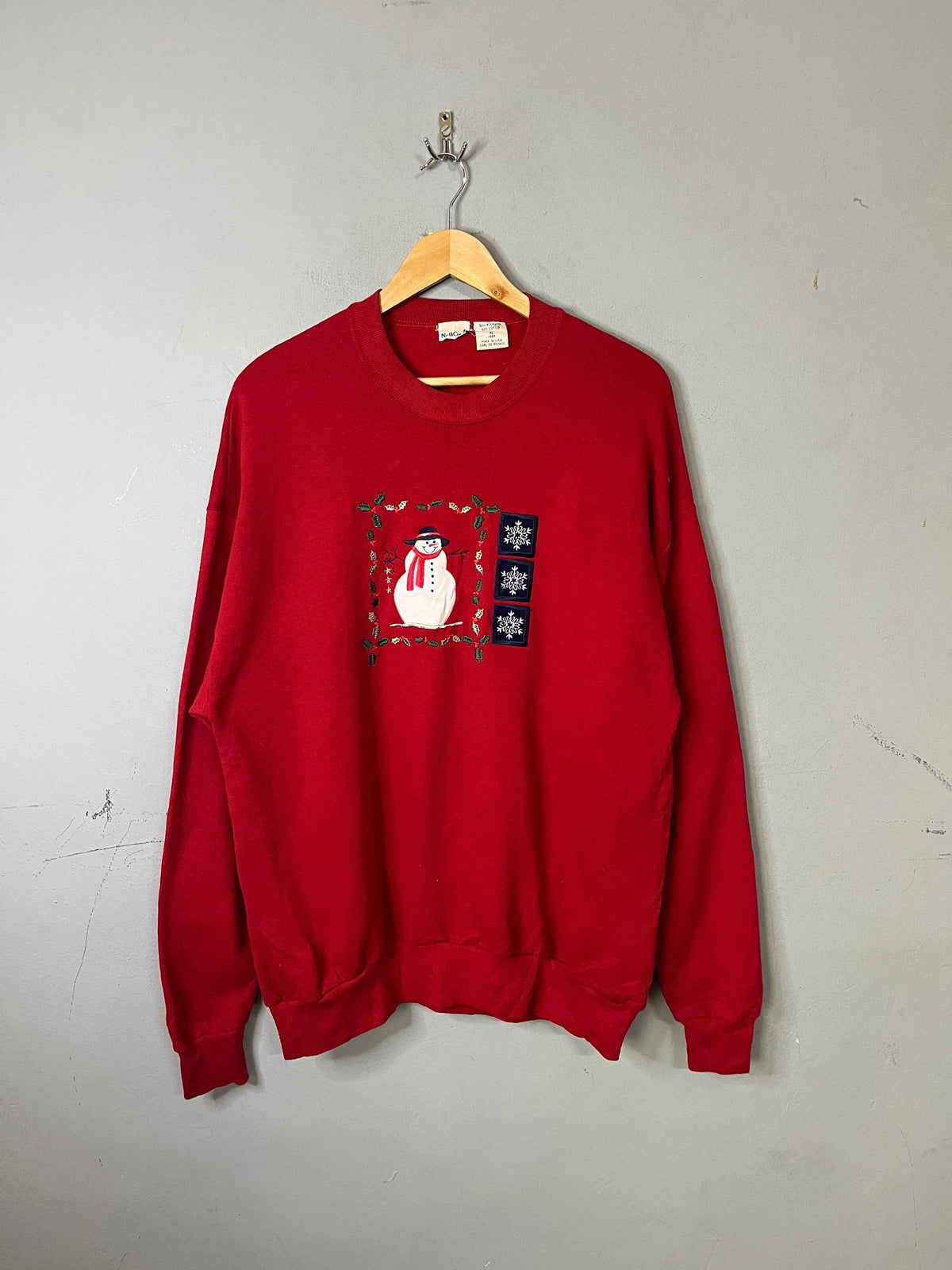 Sweatshirt Vintage Streetwear Oversized Snowbell north crest