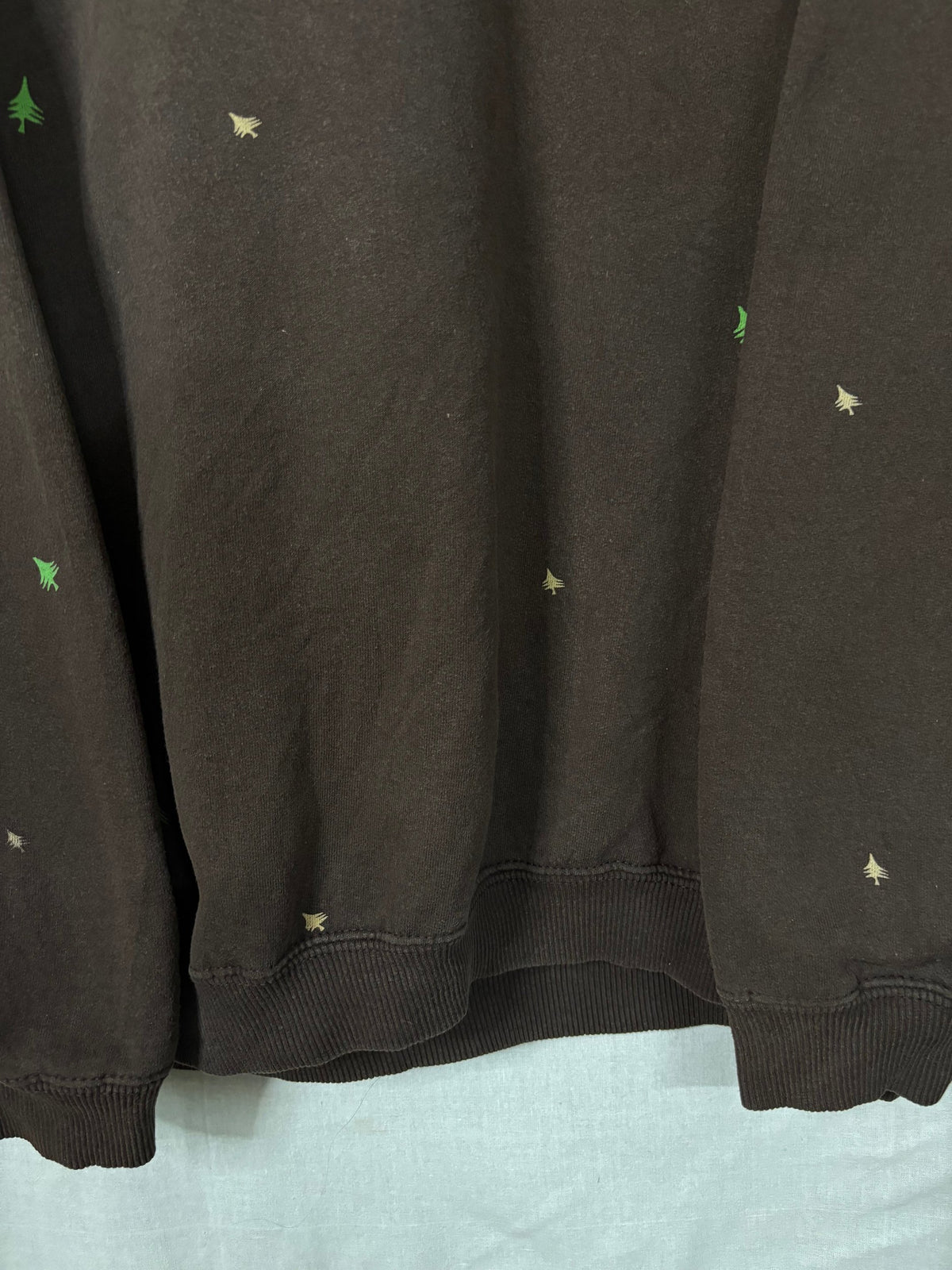 Sweatshirts Vintage Streetwear - Many small Christmas tree