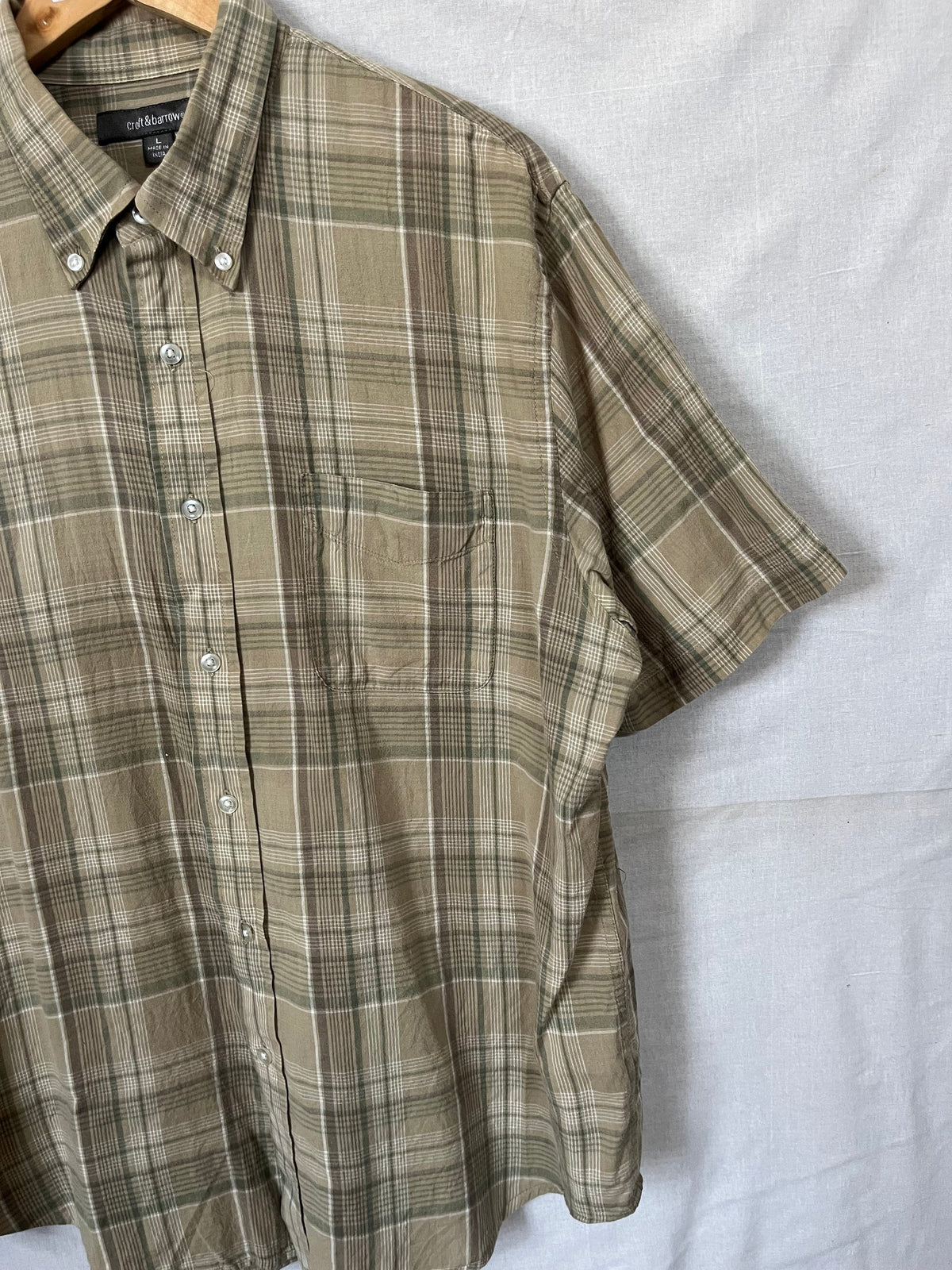 Half Sleeve Shirts Vintage Streetwear Croft s Barrow