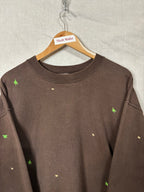 Sweatshirts Vintage Streetwear - Many small Christmas tree