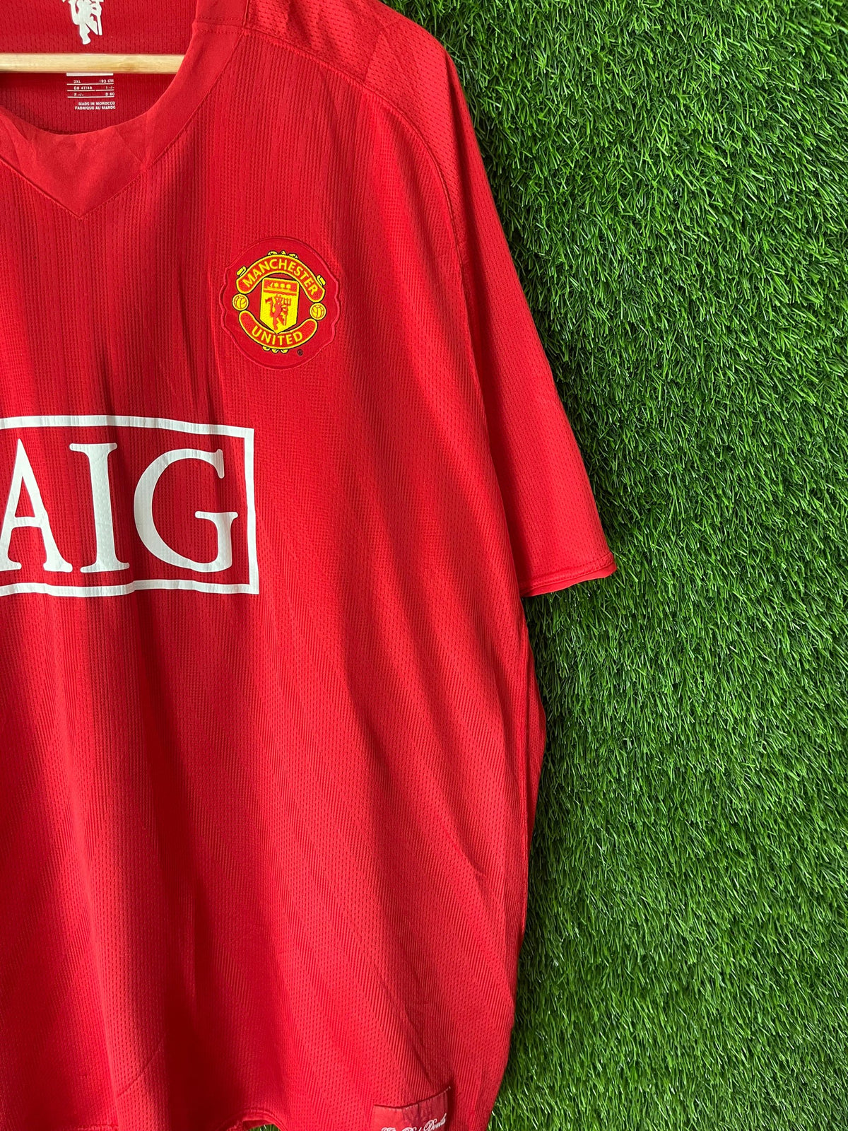 Half Sleeve Jerseys Vintage Streetwear Manchester United