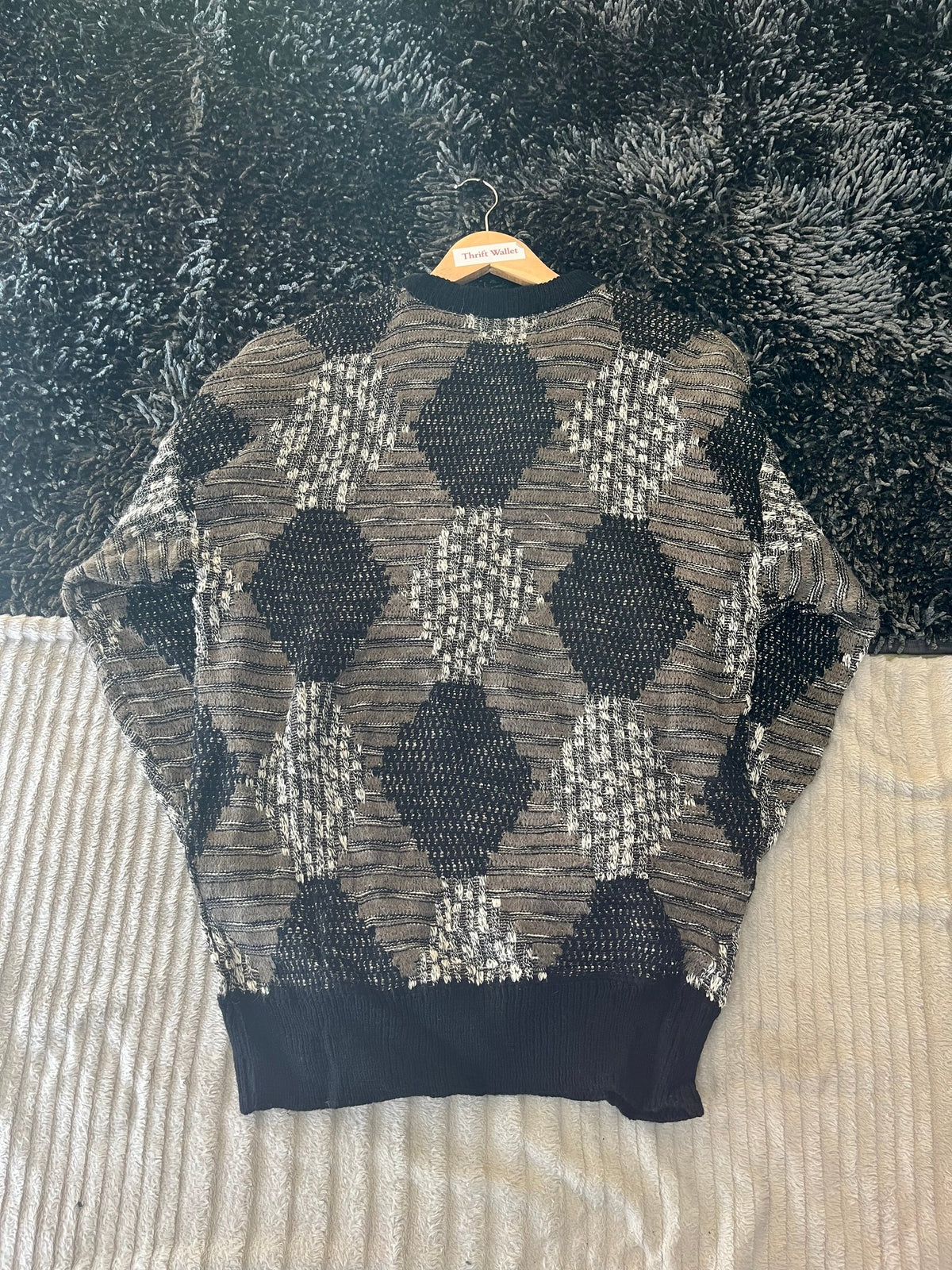 Cardigan Vintage Streetwear Oversized - Casual Clothing