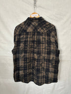 Flannel Shirt Vintage Streetwear Hawks