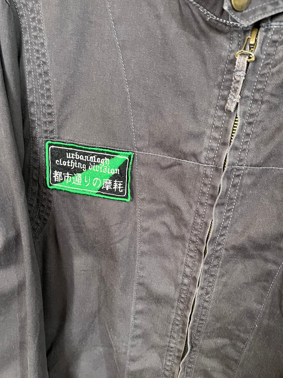 Jacket Vintage Streetwear Oversized Urbano logy