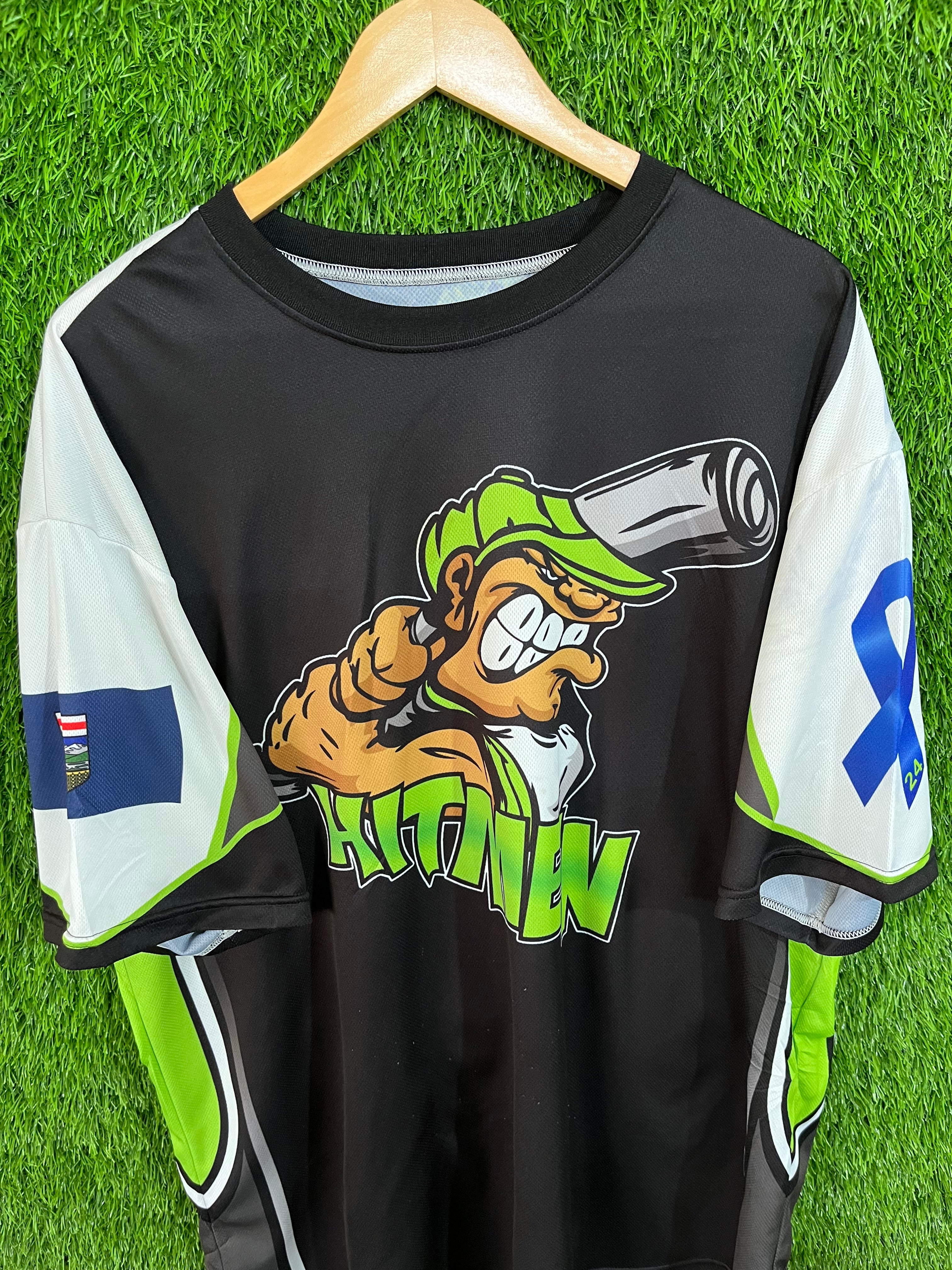Half Sleeve Jerseys Oversized Streetwear Hitmen