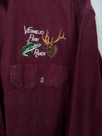 Flannel Shirt Vintage Streetwear Men Hommes
