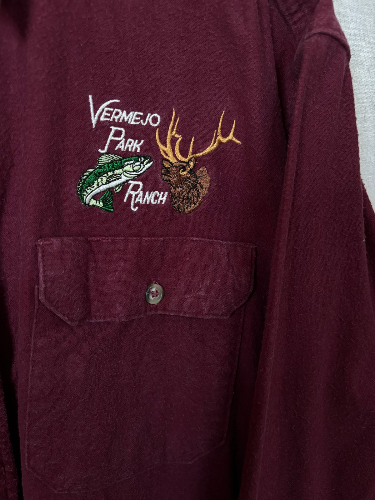 Flannel Shirt Vintage Streetwear Men Hommes