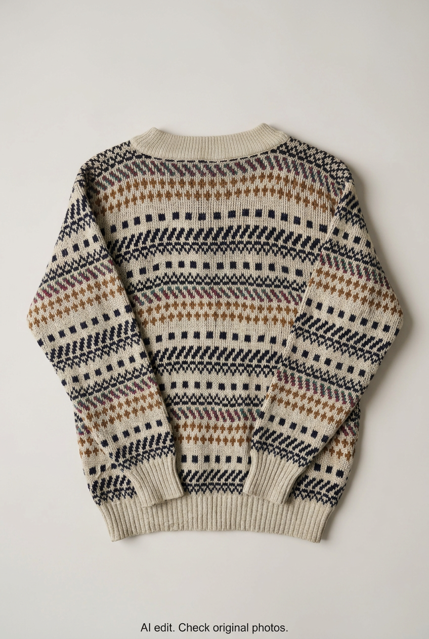 Fine Line sweater back preview