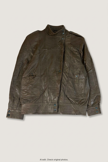 Leather Jackets Vintage Streetwear - Acabados