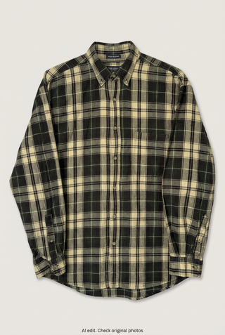 Flannel Shirt Vintage Streetwear Stain Release