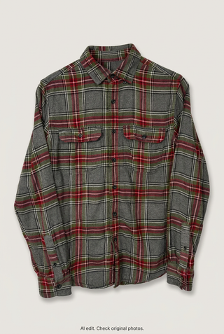 Flannel Shirt Vintage Streetwear George