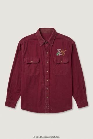 Flannel Shirt Vintage Streetwear Men Hommes