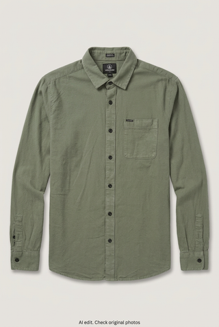 Flannel Shirt Vintage Streetwear Volcom