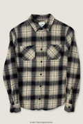 Front product view of Sonoma plaid shirt, flat lay