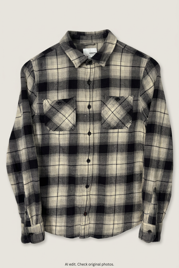 Flannel Shirt Vintage Streetwear Sonoma