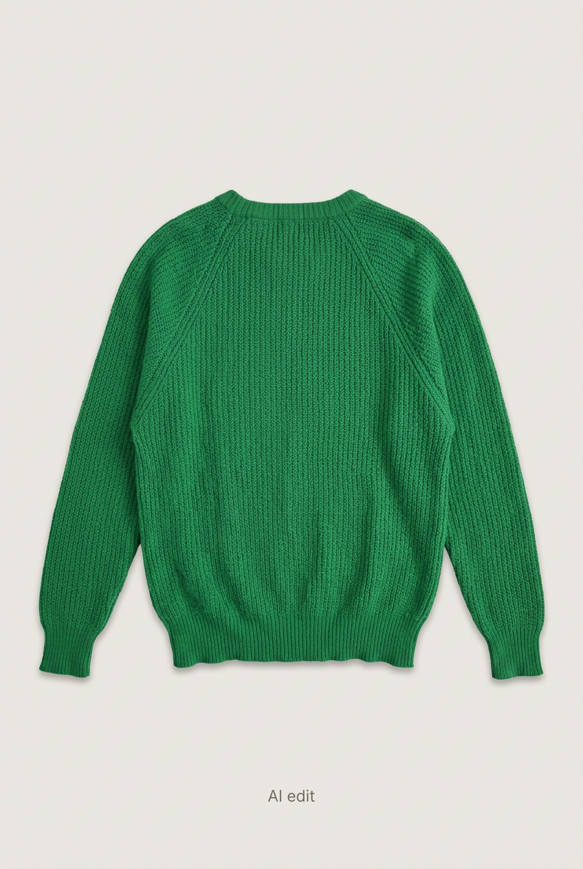 Green Carriage Court sweater back preview