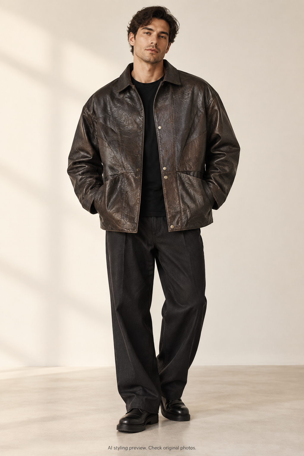 Laurence Roy jacket men's styling preview