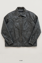 Michael Michelle leather jacket front preview
