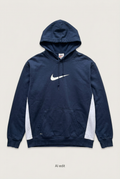 Navy Nike hoodie front preview