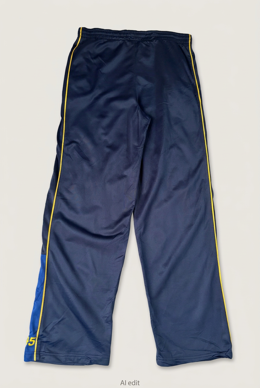 Navy Vibrations trousers back preview