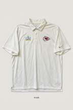 Nike Chiefs Super Bowl LIV polo front preview