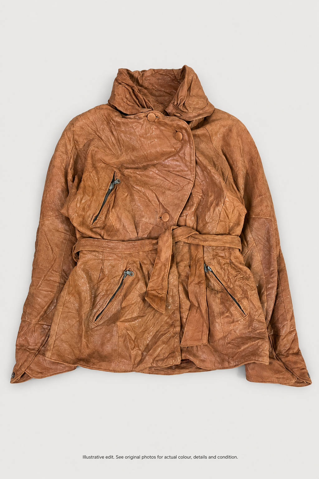 Leather Jackets Vintage Oversized Winter Wear - Apartied Vera Pelle