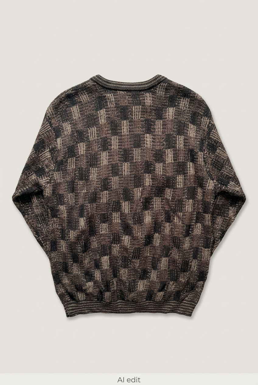Outline sweater back preview