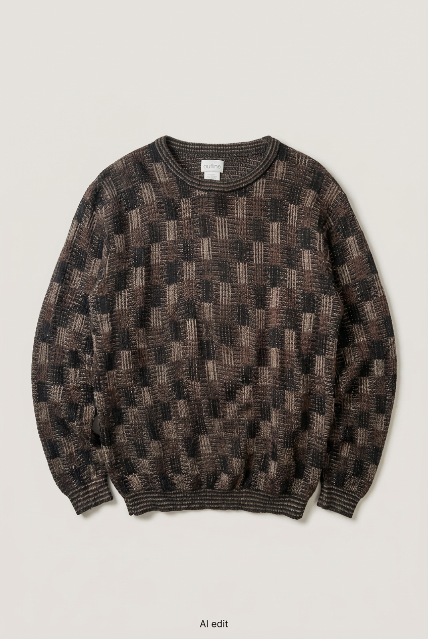 Outline sweater front preview