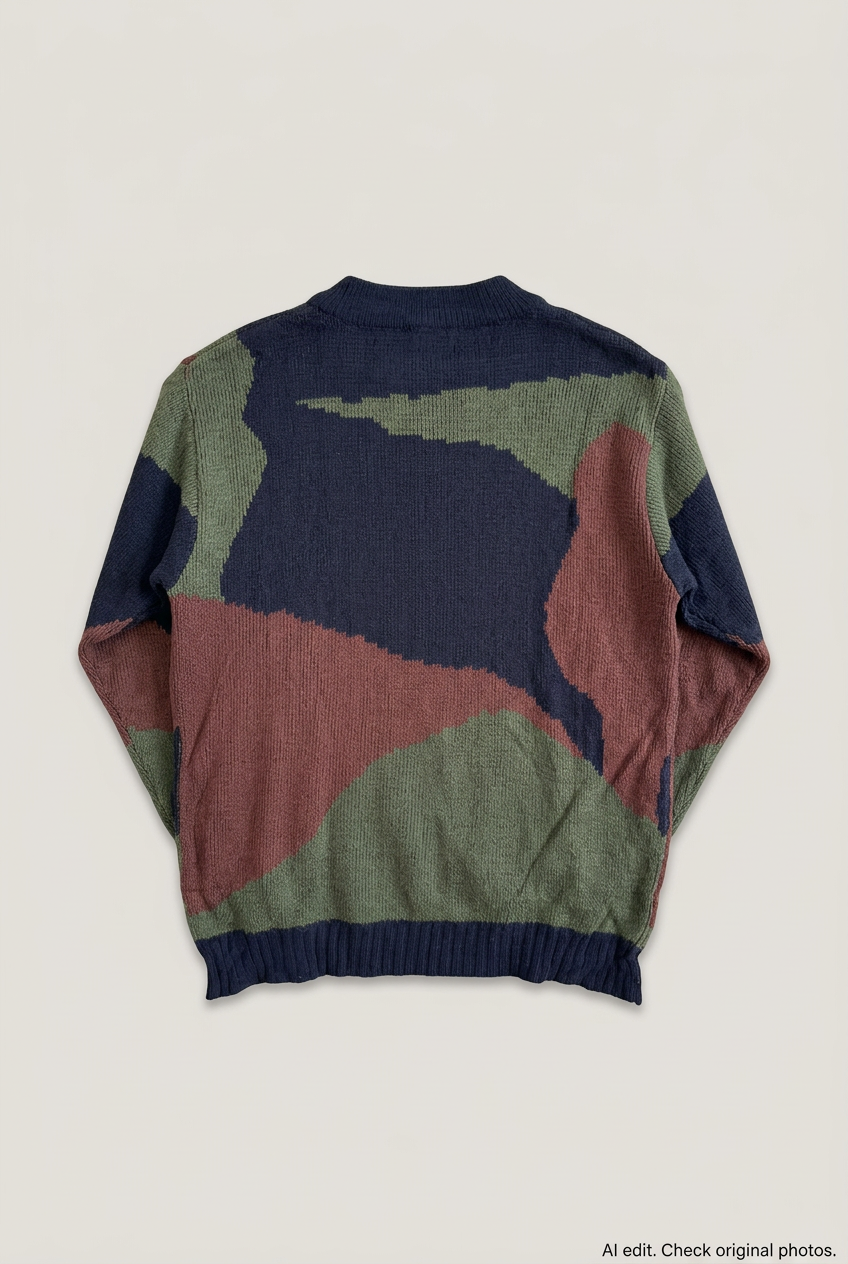 Pagliano colour-block sweater back preview