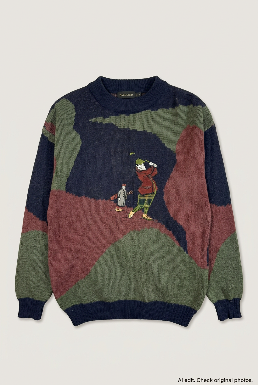 Pagliano golfer sweater front preview