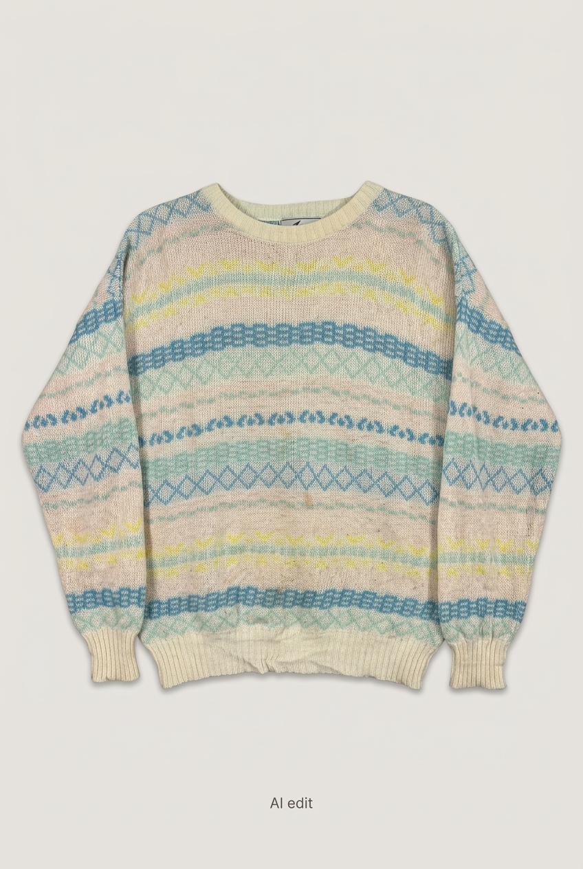 Perspective pastel sweater front preview