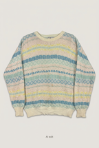 Perspective pastel sweater front preview