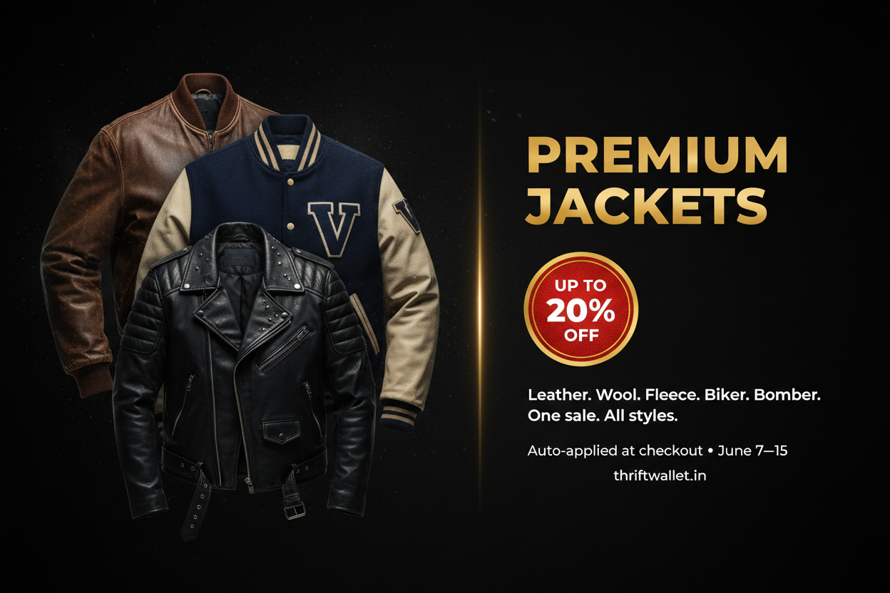 Premium Jackets Collection Banner