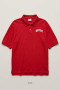 Red Ohio State polo front preview