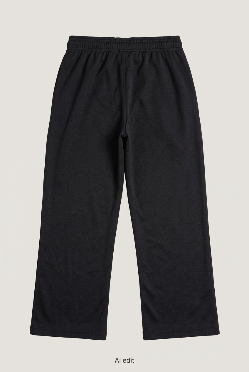 Revised black Under Armour trousers back preview