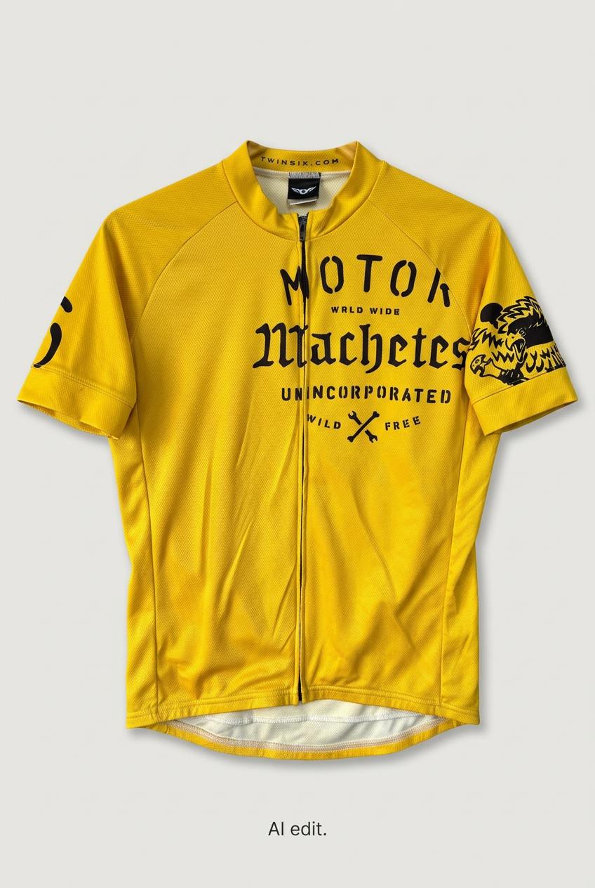 Revised Twin Six cycling jersey front preview