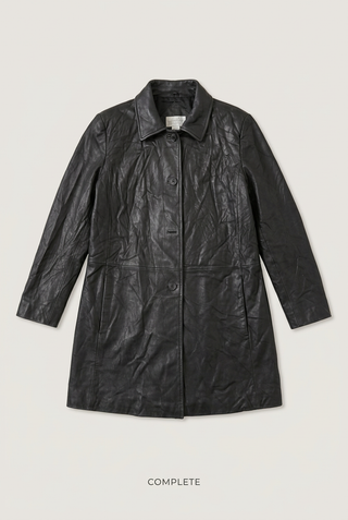 Leather Jackets Vintage Streetwear Oversized Wo