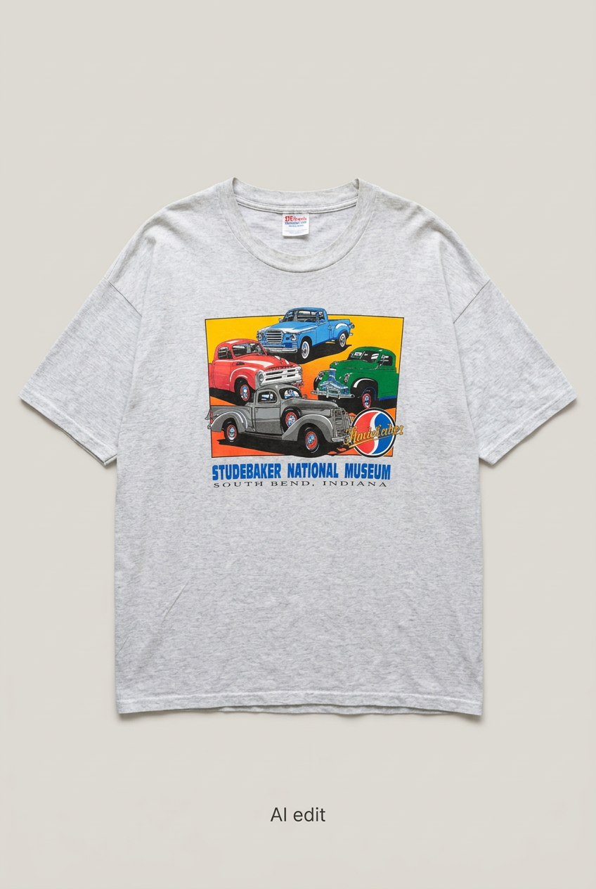 Studebaker truck T-shirt front preview