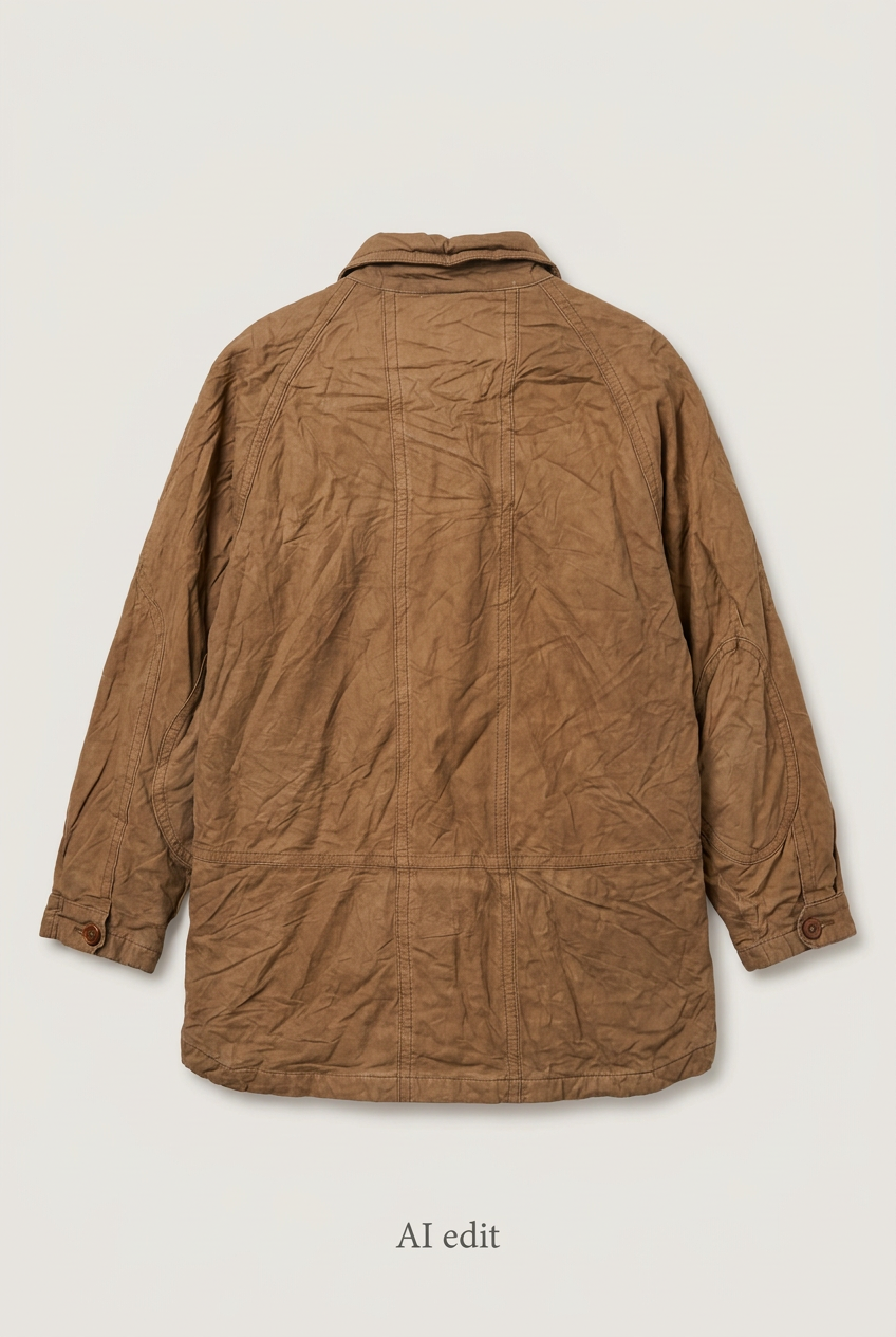 Tan coat back preview